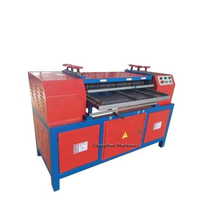 China Strip scrap radiator made in china with good quality radiator stripper copper aluminum splitter ac radiator recycling machine for sale