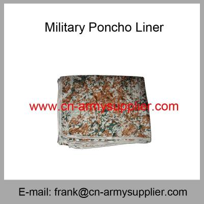 China Wholesale Cheap China Military Use Digital  Camouflage Army Poncho Liner for sale