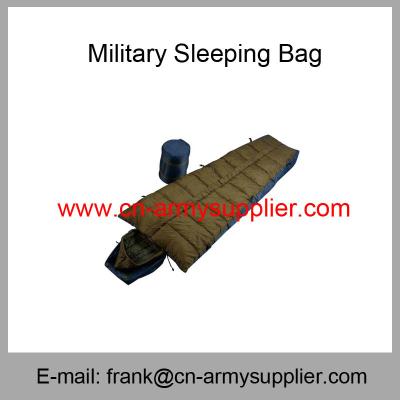 China Wholesale Cheap China Army Green Leight-weight Military Sleeping Bag for sale