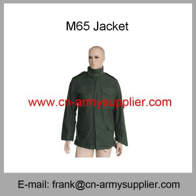 China Wholesale Cheap China Army Green Water-resistant Military M65 Jacket for sale