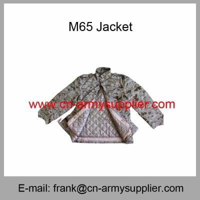 China Wholesale Cheap China Army  Digital Camouflage Color  M65 Style  Military Coat for sale