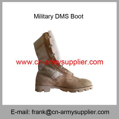 China Wholesale Cheap China Army Full Grain Sude Waterproof Military Desert DMS Boot for sale