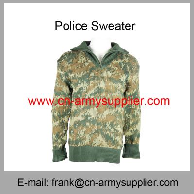 China Wholesale Cheap China Army Digital Jungle Camouflage Military Sweater for sale