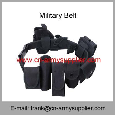 China Wholesale Cheap China Army 600D Oxford Police Multi-Functional Duty Webbing Belt for sale