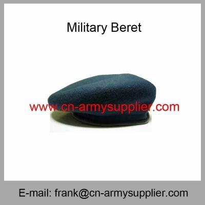 China Wholesale Cheap China Military Wool Polyamide Polyester Army Beret for sale