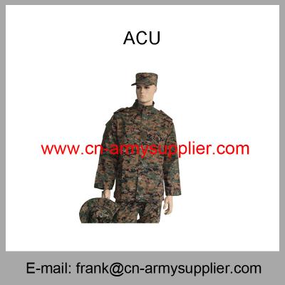 China Wholesale Cheap China Military Digital Jungle Camouflage Army Combat Uniform ACU for sale