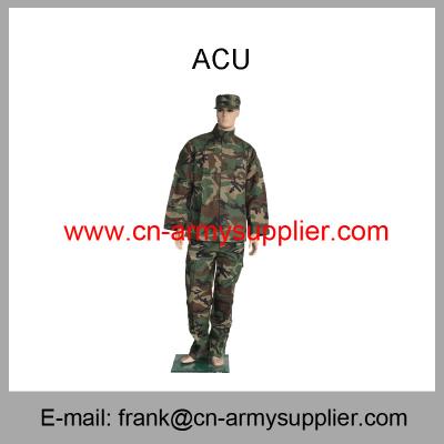 China Wholesale Cheap China Military Woodland Camouflage ACU Army Combat Uniform for sale