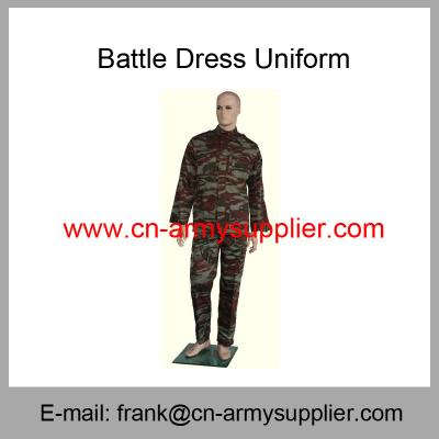 China Wholesale Cheap China Army French Camouflage Military BDU Battle Dress Uniform for sale