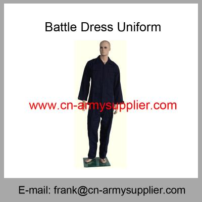 China Wholesale Cheap China Army Navy Blue Military BDU Battle Dress Uniform for sale