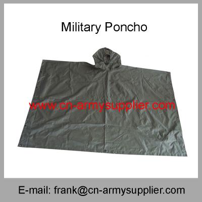 China Wholesale Cheap China Army Nylon Oxford Polyester Military Poncho Tent en venta