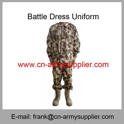 China Wholesale Cheap China Army Leaf Camouflage Military Police Battle Dress Uniform en venta