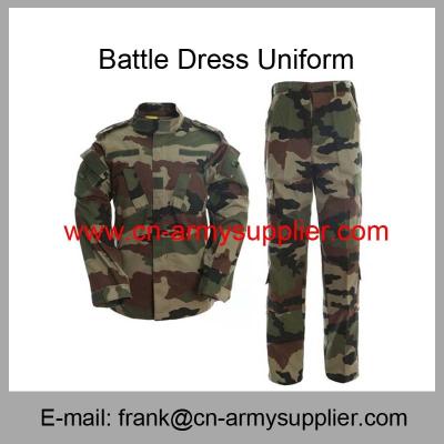 China Wholesale Cheap China Military French Army Camouflage Police Combat Uniform ACU en venta