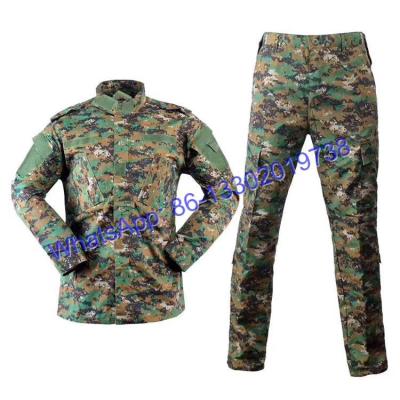 China Venta al por mayor barata China Militar Ripstop Policía Uniforme de combate del ejército ACU en venta