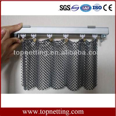 China Corrosion Resistance Stainless Steel Chain Link Decorative Wire Mesh Curtain for sale