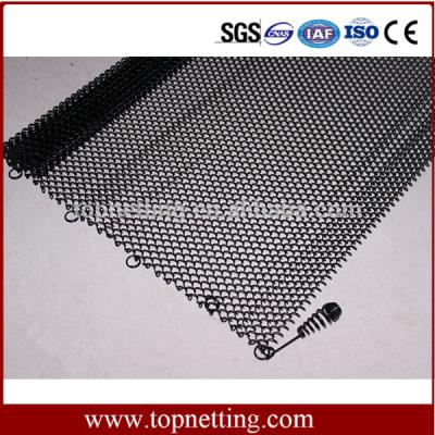 China Corrosion Resistance Chain Link Metal Wire Mesh Curtain For Fireplace for sale