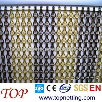 China devider cupboard hanging curtains/metal room desk/chain link mesh curtain for sale