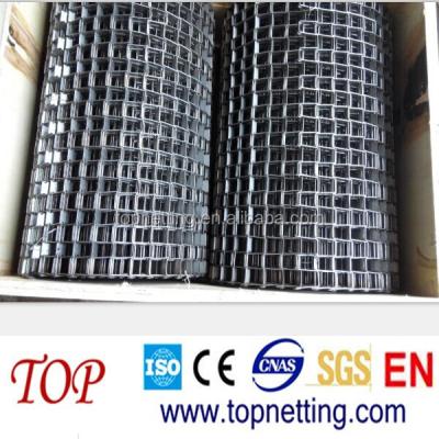 China Plain Weave Stainless Steel Wire Net Horseshoe Conveyor Belt for sale