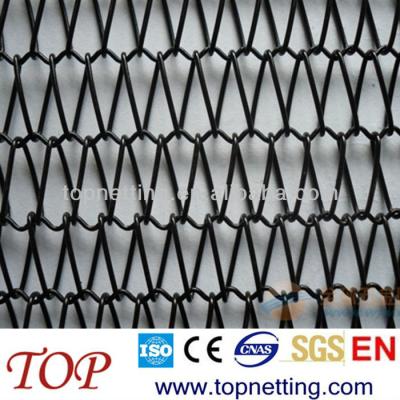 China Architectural Plain Weave Mesh Roller Shutter Chain Sash Curtain for sale