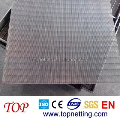 China Corrosion Resistance Stainless Steel Mesh Plate Wedge Wire Screen for sale