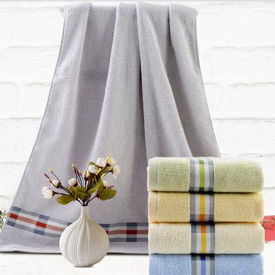 China Household QUICK DRY Cotton Couples Soft Absorbent 100% Bath Towel Set for sale