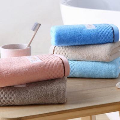 China QUICK DRY pure cotton soft face towel for both men and women for sale