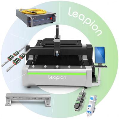 China Laser CUTTING Leapion fiber laser cutting machine, with small working size, laser cutting machine for metal sheet zu verkaufen