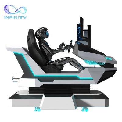 China High Quality Simulation Of Amusement Park Vr Arcade Driving Machine Motion Simulator 9D Vr Car Racing Games for sale