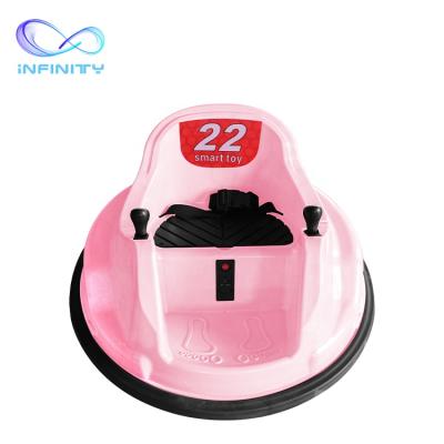 China Ride On Toy 2021 New Shape New Macaron Color Kids Toddler Baby Diy Race #00-99 6V Bumper Car With Low Factory Price for sale