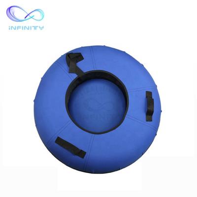 China Commercial Inflatable Inflatable Ski Tube Snow Tube Inflatable Winter Snow Oxford Cloth Inflatable Snow Tubing + Chassis Rubber For Adults for sale