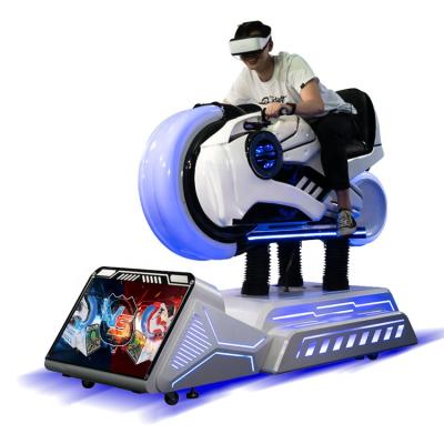 China Amusement Park Virtual Reality Arcade Game Machine Motor Vr Racing Game Ride On Motorcycle Car for sale