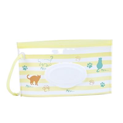 China Baby Disposable Rechargeable Portable Travel Cloth Wet Pouch for sale