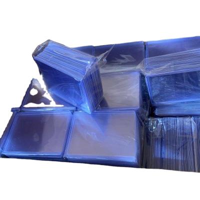 China Recyclable Hard Plastic Card Sleeves Card Protectors Plastic Sleeves For Cards for sale