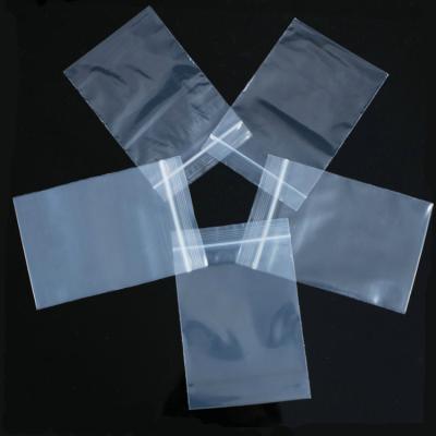 China Custom Disposable Logo Zipper Storage Bag Clear Zipper Bag PE Plastic Bags for sale