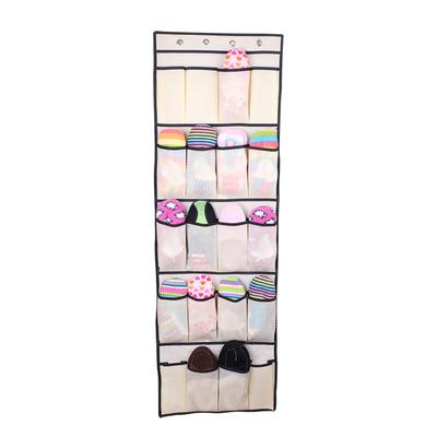 China Promotion Pocket Shoe Organizer Hanging Bag Storage Rack Hangs On Closets for sale