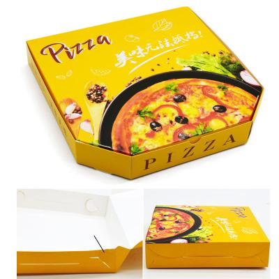 China OEM/ODM Biodegradable Pizza Box Manufacturer Dongguan Cardboard Take Out Containers Packing Crates Custom Pizza Box for sale