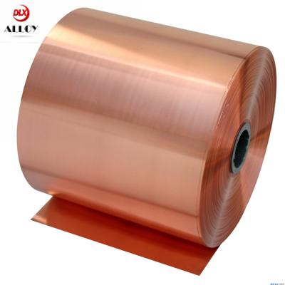 China High tech electronics nickel plated copper tape cheap T2 nickel plated copper tape for battery label for sale