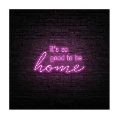 China Buildings Wholesale Neonlicht Waterproof Acrylic Colorful Home Decoration Led Light Neon Sign for sale