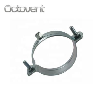 China Durable High Quality Galvanized Quick Release Ventilation Air Duct V-Band Clamp for sale