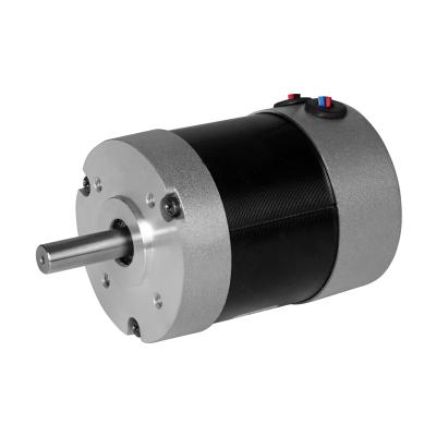 China 12v 24v 15w 30w 50w 100w 150w 3000rpm totally enclosed brushless bldc motor 57mm diameter dc motor for sale