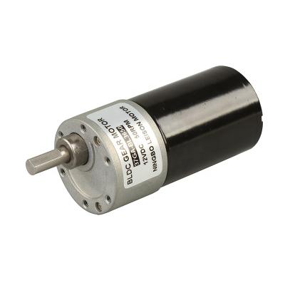 China 37mm Brushless DC Motor 12 Volt 24 Volt 10kgf.cm Totally Enclosed Gear Reduction for sale