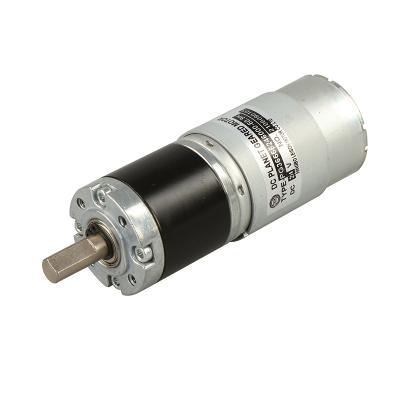 China Totally Enclosed 36mm 60kg 100kg Small DC Gear Motor 12V 24V 36V High Torque For Washing Machine for sale