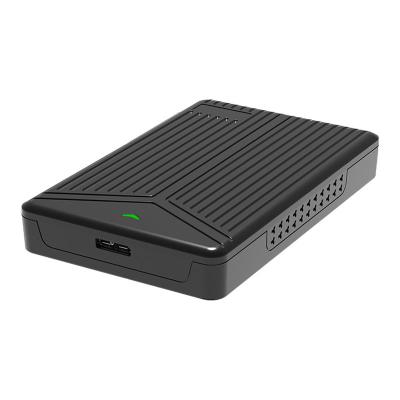 China Thicken Enclosure Plastic Box High Speed ​​USB3.0 Case HDD External Hard Drive Cart For 2.5 Inch SATA SSD for sale