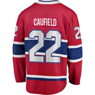 China Shirts & Tops Cheap Custom Ice Hockey Jersey Montreal City Stitched Sports Embroidery Mens Canadiens Wear #22 Caufield #31 Red Prix Weber for sale