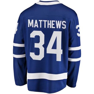 China Shirts & Tops Custom Ice Hockey Jerseys Toronto City Marner Jersey Auston Matthews John Tavares Stitched Maple Leafs Team Sports Uniform Wear for sale