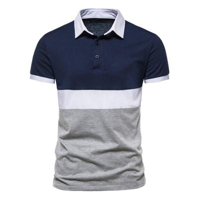 China Latest Popular Anti-wrinkle Classic Styles Polo Shirt Custom Men's Summer Shirts for sale