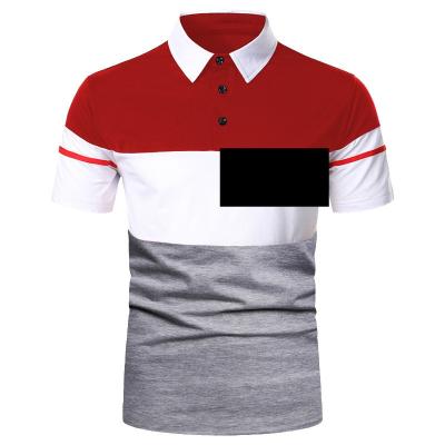 China Quick Dry Polo Shirts Men Male Summer Tee Anti-Wrinkle Mens Short Sleeve Clothes Turn-Down Simple Polo Shirts for sale