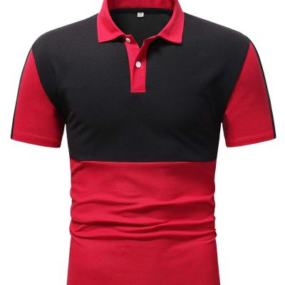 China High Quality New Arrived Fashion Anti-wrinkle Short Sleeve Men's Polo T-shirt Cotton Young Men's Polo T-shirts for sale