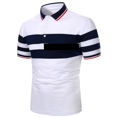 China Wholesale Summer Exquisite New Design Men's Anti-wrinkle Casual Golf Tee Shirt Sports Cotton Polo Shirt for sale