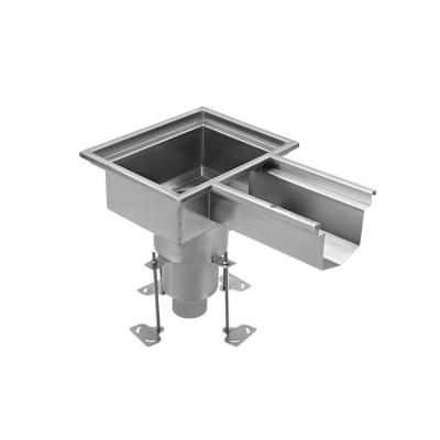 China 2021 Modern Hot Sales Customized Easy Installation Shower Drain Integrated Catchment Ditch Drain Well for sale