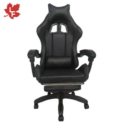 China Wholesale Gaming Chair Office Furniture Computer Silla Gamer Chair Reclining Ergonomic Footrest Rotation Swivel Packing Black Office Room Gaming Chairs for sale